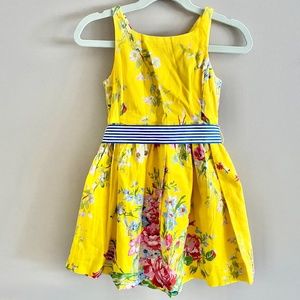 Girls Polo Ralph Lauren Floral Dress - size 4